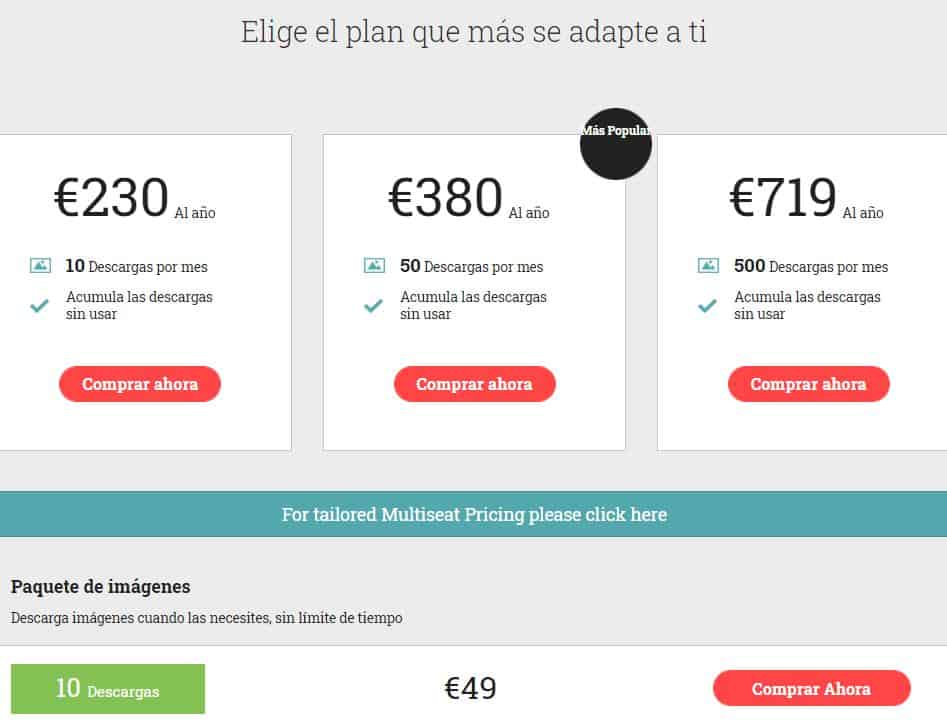 precios de suscripcion en ingimage precios suscripcion ingimage